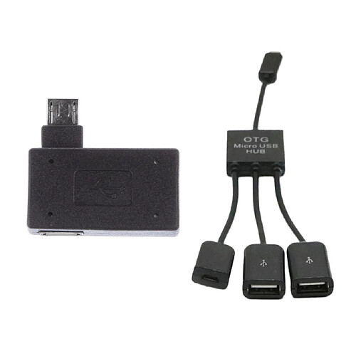 3 en 1 OTG Câble Téléphone portable adaptateur