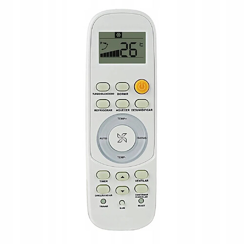 GUPBOO Télécommande Universelle de Rechange Télécommande pour Haier Midea Komeco 0010401996