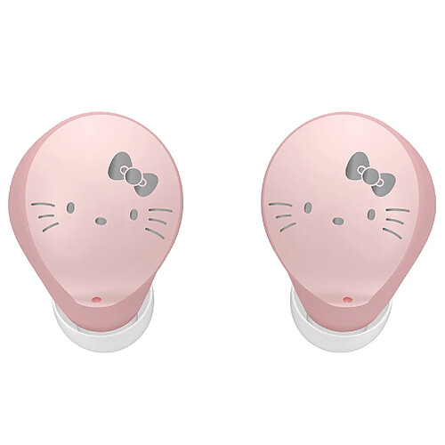 Universal Bonjour, casque Bluetooth sans fil, boîte de charge, casque HiFi tactile, mini-casque, écouteur anti-bruit, écouteur Bluetooth (rose)