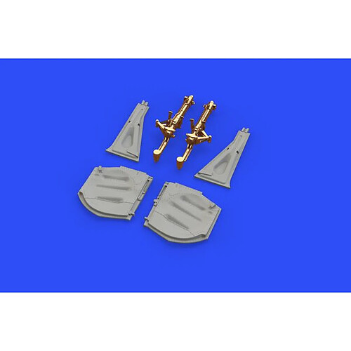 P-51D undercarriage legs BRONZE f.Eduard - 1:48e - Eduard Accessories