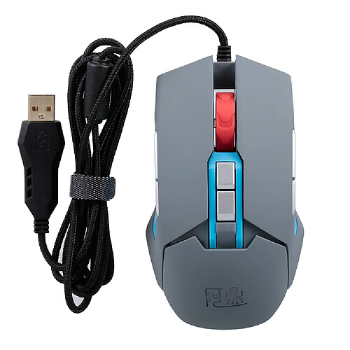 Souris multifonctions USB MOS9T (MOS9X) 9 boutons programmables Haut-parleur Microphone USB Flash Disk Température Capteur d'humid