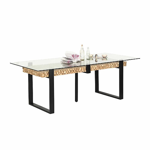 BOIS & CHIFFONS Table rectangulaire 220 cm | Acacia Sirin