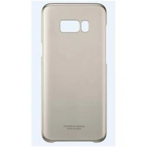 Samsung =>>s8 Edge Clear Cover Gold