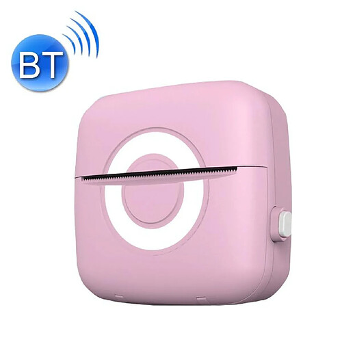 Yonis Mini Imprimante Bluetooth Sans Encre Rose