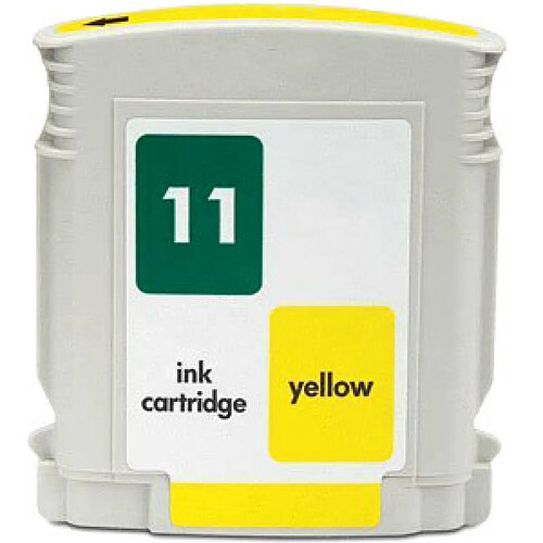 Cartouche d'encre compatible Hp 11 (C4838A) jaune