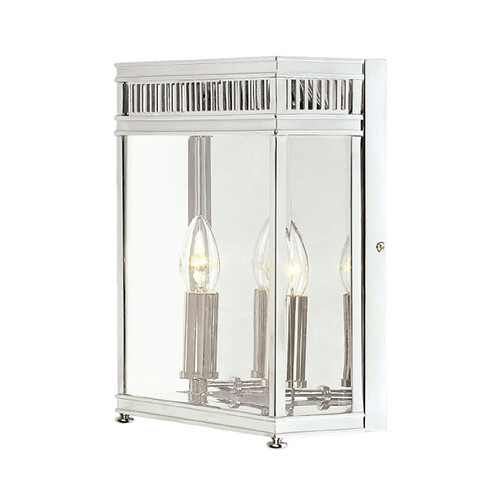 Elstead Lighting Applique murale extérieur Holborn Chrome poli