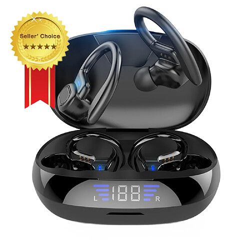 Universal Écouteurs Bluetooth Écouteurs sans fil pour Smartphone 5.0 Ecouteurs de sport et de jeu Écran LED Bouchons d'oreille Bouchons d'oreille avec microphone |