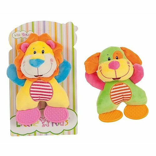 BigBuy Fun Anneau de dentition pour bébé Jouet Peluche 20 cm animaux