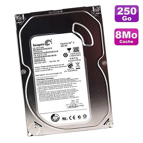 Seagate Technology Disque Dur 250Go SATA 3.5" Seagate Video Pipeline ST3250312CS 5900RPM 8Mo · Occasion