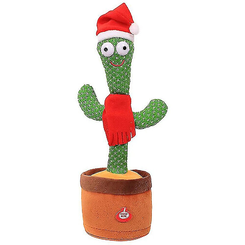 Universal Toy Cactus Dancing Ractus rechargeable 120 chansons + enregistrement Bluetooth