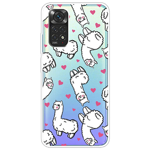 Coque en TPU antichoc Alpagas pour votre Xiaomi Redmi Note 11S 4G/Redmi Note 11 4G (Qualcomm)