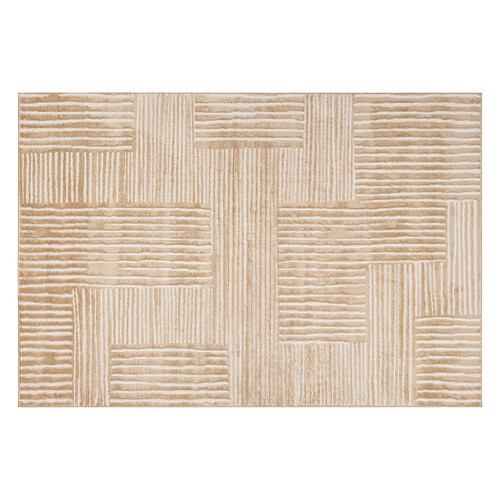 Atmosphera, Createur D'Interieur Tapis relief Jana 120x170cm Ivoire - ATMOSPHERA