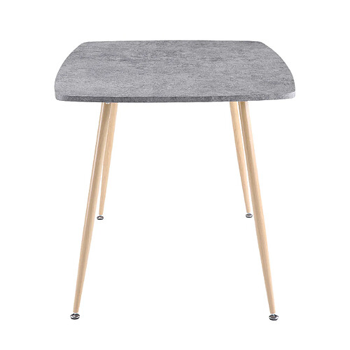 Cazedis Table d'appoint effet béton CEMENTO