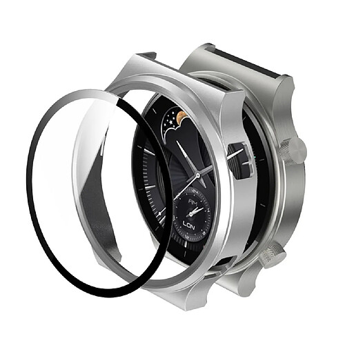 Coque en TPU Cadre mat galvanisé pour montre intelligente argent pour votre Huawei Watch GT 2 Pro