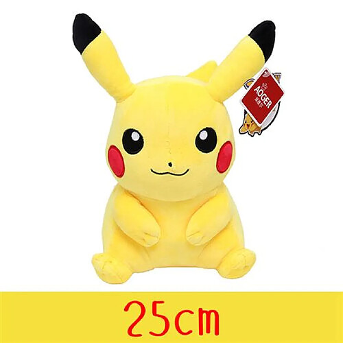 RedMiter Peluche Pokémon Pikachu Tomy 25 cm - Jaune