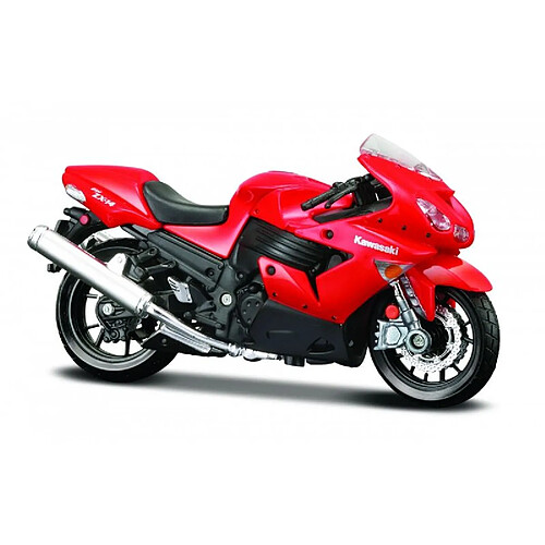 Maisto Model motorbike Kawasaki Ninja ZX -14 with a stand 1/18