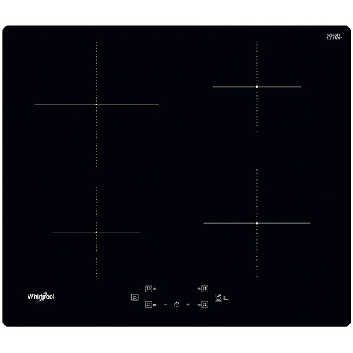 Table de cuisson induction 60cm 4 feux 7200w noir - wsq2160ne - WHIRLPOOL