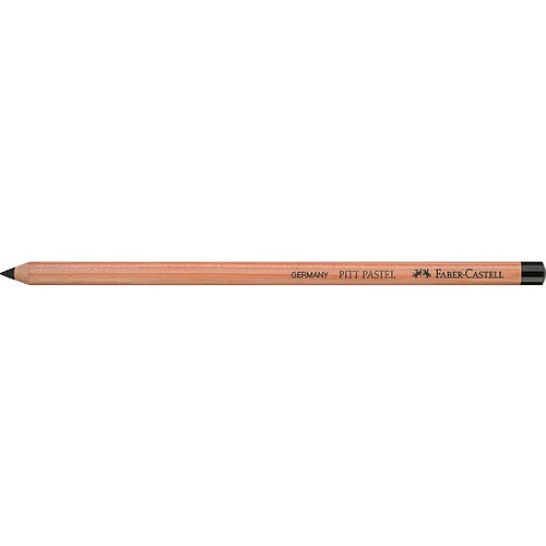 FABER-CASTELL Crayon de couleur PITT PASTELL, noir ()