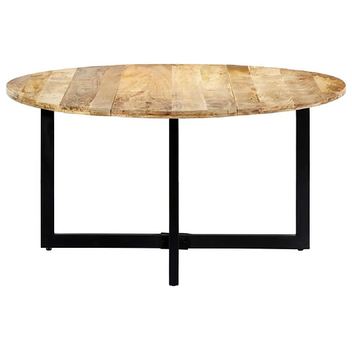 Maison Chic Table à manger | Table de salle à manger 150x73 cm Bois de manguier solide -GKD92005