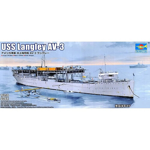 Trumpeter Maquette Bateau Uss Langley Av-3