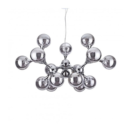 Ideal Lux Suspension Nodi Métal Chrome 15 ampoules 60cm