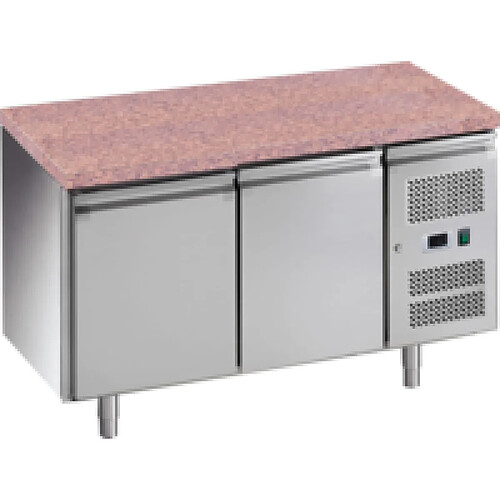 L2G DESSERTE REFRIGEREE INOX CENTRALE -2/+8°C GAZR600A