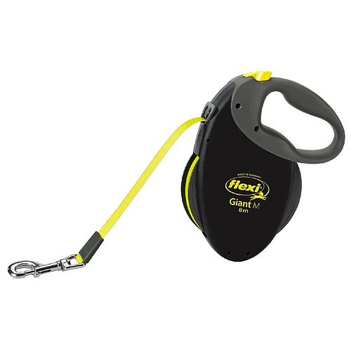 Flexfit Trixie Flexi - Laisse néon rétractable pour chien (M) (Noir/Néon) - UTTX139