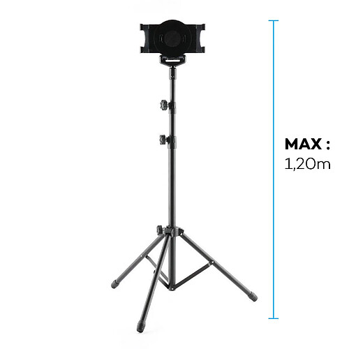 Avizar Trépied Tablette 7 à 10'' Support Hauteur max 1.2m Rotatif 360° Pieds ajustables