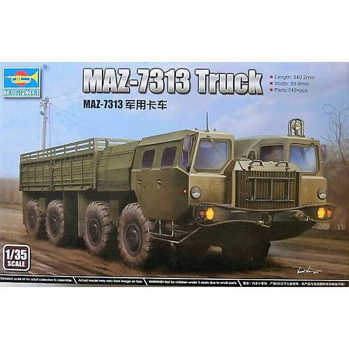 Trumpeter Maquette Camion Maz-7313 Truck