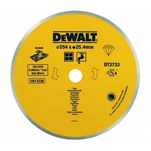 DeWalt DT3733 Lame de scie à carrelage - Céramique