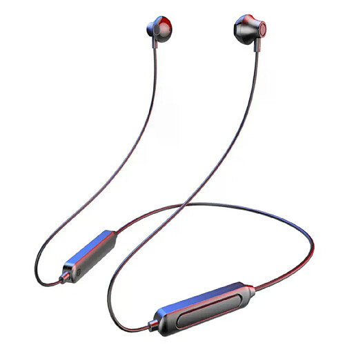 Écouteurs magnétiques sans fil Bluetooth 5.0, tour de cou, casque de sport stéréo, mains libres, écouteurs avec micro pour tous les téléphones portables