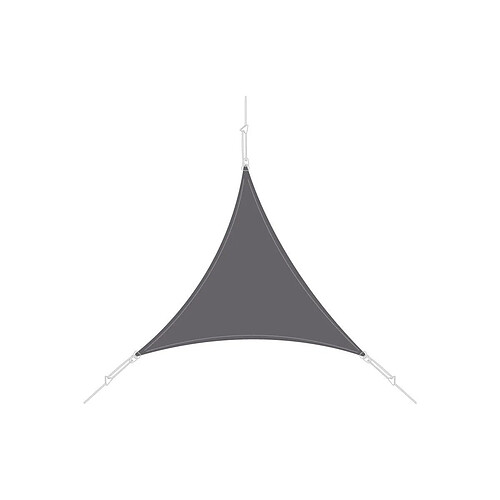 Easy Sail Voile d'ombrage triangle 4x4x4m ardoise.