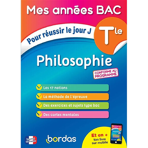 Philosophie terminale : les fiches : nouveau bac