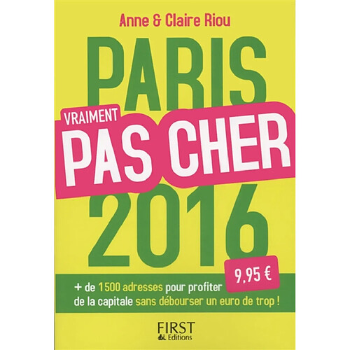 Paris vraiment pas cher 2016 · Occasion