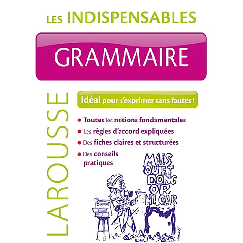 Grammaire : idéal pour s'exprimer sans fautes !