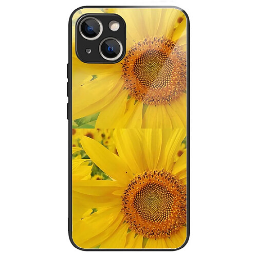 Coque en TPU anti-chocs pour votre iPhone 14 - tournesol