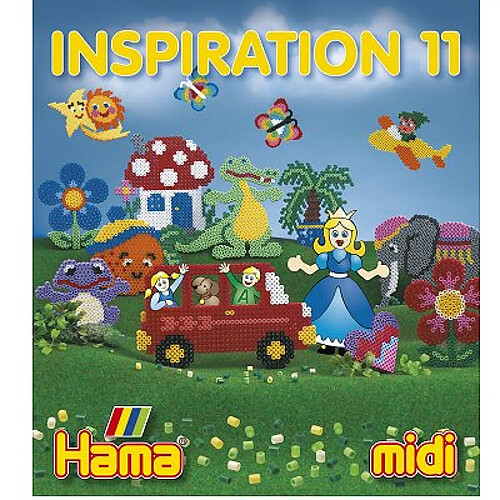 Perles à repasser Hama Midi Livre d'inspiration 11 : 64 pages