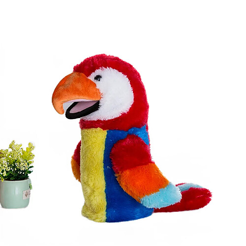 Universal Marionnettes en peluche, mollusques, oiseaux, perroquets, marionnettes en peluche, poupées pour enfants et adultes, 28cm |