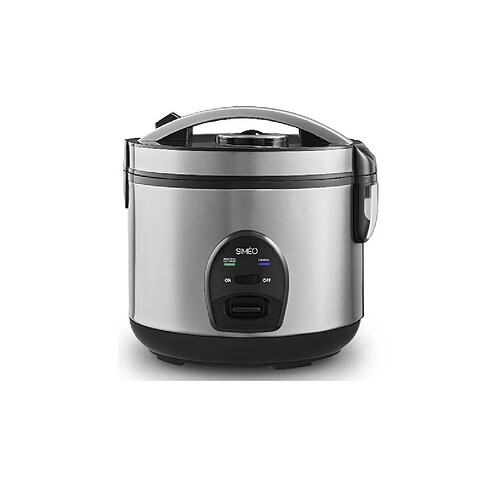 Cuiseur à riz 3l 500w inox/noir - crm230 - SIMEO