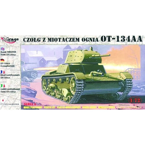 Flammpanzer OT-134 AA - 1:72e - Mirage Hobby