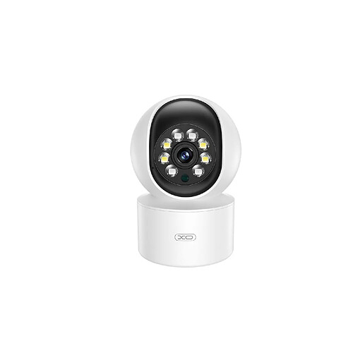 No Name Camera Wifi Pour Interieur Avec Enregistrement - Rotative 340° Et Inclinable 68° - Avec Eclairages Led