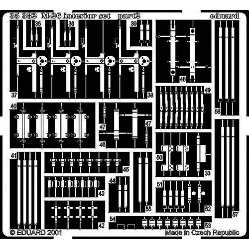 M-26 Fotoätzsatz- 1:35e - Eduard Accessories