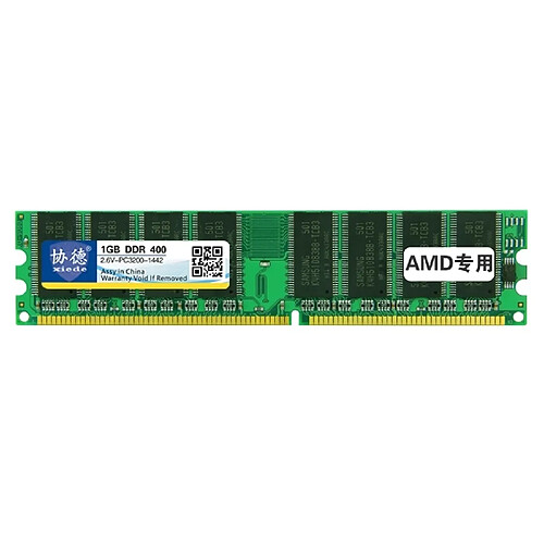 Wewoo Mémoire vive RAM DDR 400 MHz, 1 Go, module général de AMD spéciale pour PC bureau