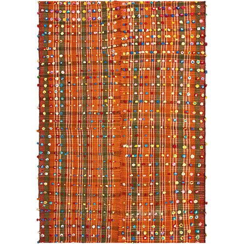 Vidal Tapis de laine 219x148 orange Jajim