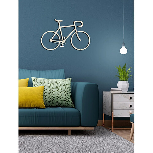 EPIKASA Décoration Murale en Métal Bicyclette 3