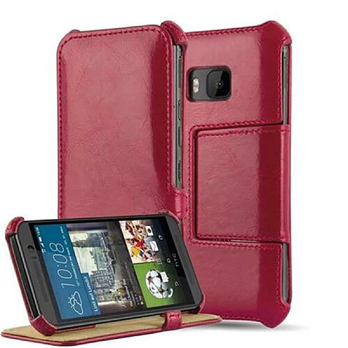 Cadorabo Etui HTC ONE M9 en Rouge Coque