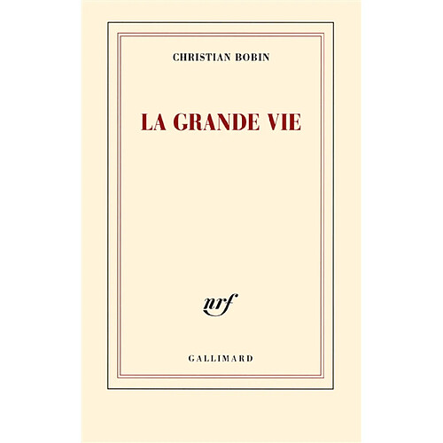 La grande vie · Occasion