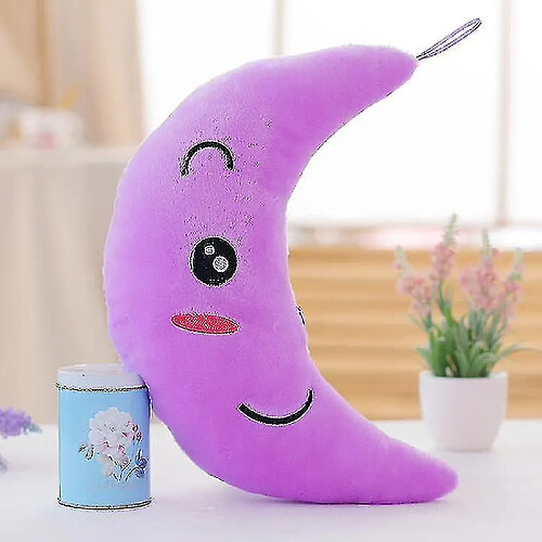 Universal Lédoux en peluche en peluche douce étoiles colorées à coussin-lune