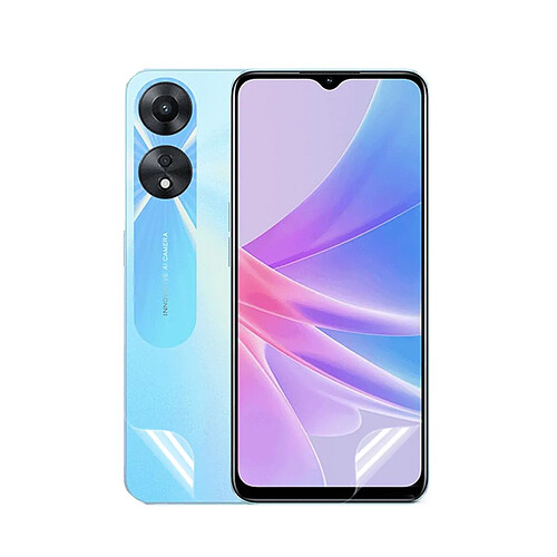 PHONECARE Film Hydrogel Full Cover Avant et Arriére pour Oppo A58 - Transparent