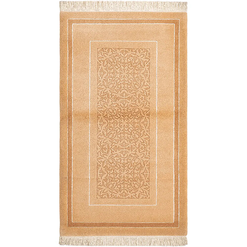 Vidal Tapis de laine 160x91 brun Darya